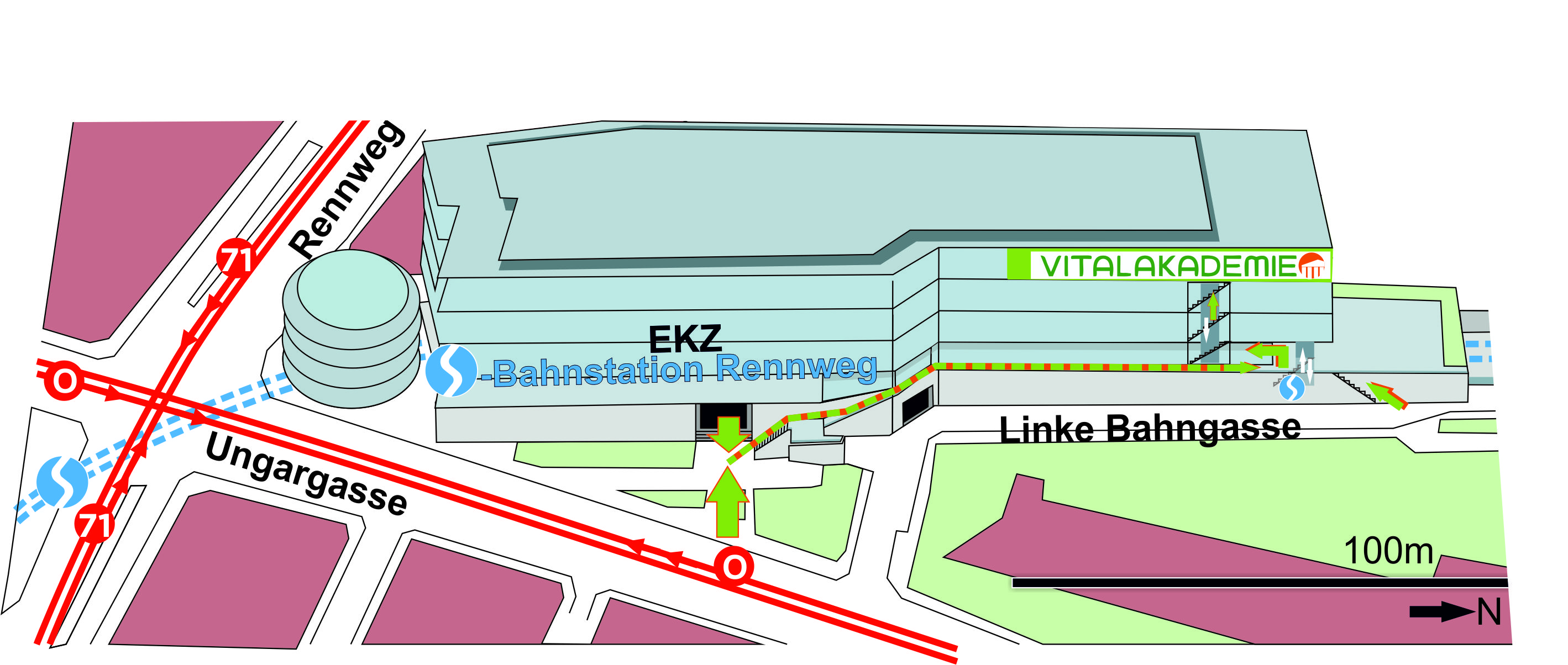 Lageplan Wien