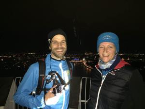 Winterlauf Karin Musch und Markus König